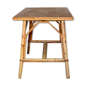 Table basse bambou et