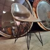 Grey Chair by Miroslav Navràtil Vertex edition 1959