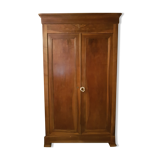 Old Louis Philippe walnut wardrobe