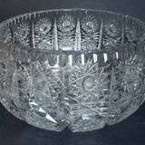 Cut crystal bowl
