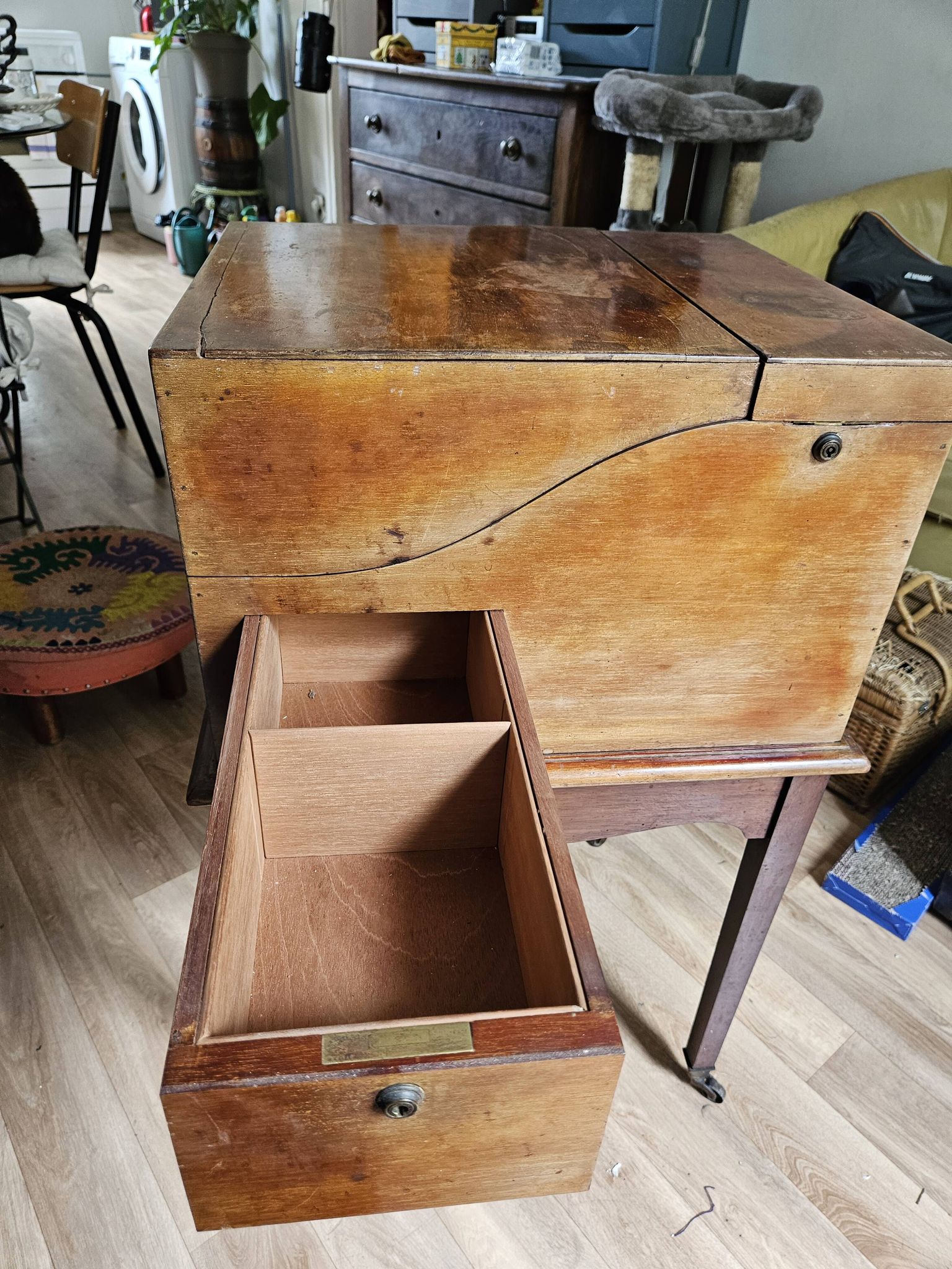 Table bar à surprise époque édouardienne / art déco  - 1910/1940