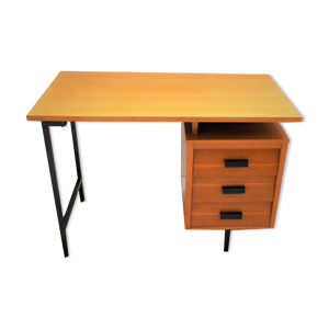 bureau vintage en chêne,