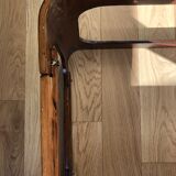 70's teak and ceramic coffee table