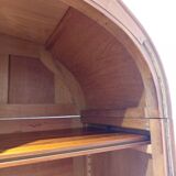 Art Nouveau Art Deco beech cabinet