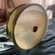 Lunel ceiling light / Porthole / Brass, perforated metal and glass