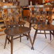 Set of 4 chairs Lucian Ercolani for Ercol Windsor of the 1960s mod.375