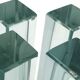 Gallotti e Radice, Vintage glass table lamp from 70s