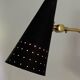 Rare, mid-century design wall lamp, Bergboms, Sweden
