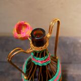 Vintage "scoubidou" bottle