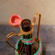 Bouteille « scoubidou » vintage