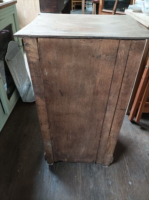 Bedside table bedside wood solid drawer door Aero-gummed dp 0423073