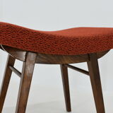 1980s Oak Stool, Czechoslovakia
