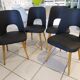 Suite of 4 Chairs by Designer Oswald Haerdlt for Your Year 1950