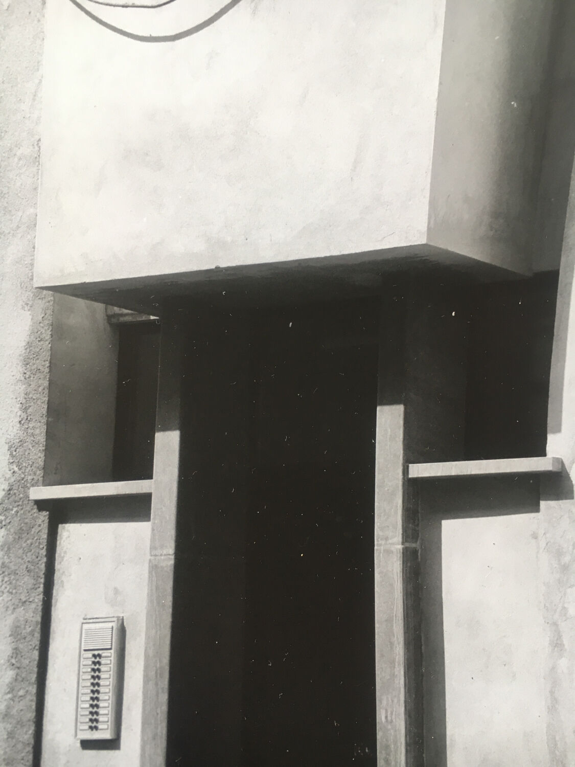 Photographie, jambes d’homme architecture, années 90