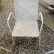 4 fauteuils de jardin style Matégot