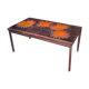 Table coffee ceramic tiles