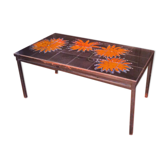 Table coffee ceramic tiles
