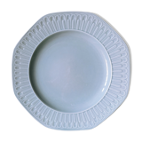 Octagonal earthenware dish