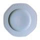 Octagonal earthenware dish