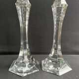 Pair of Saint Louis Vega candlesticks