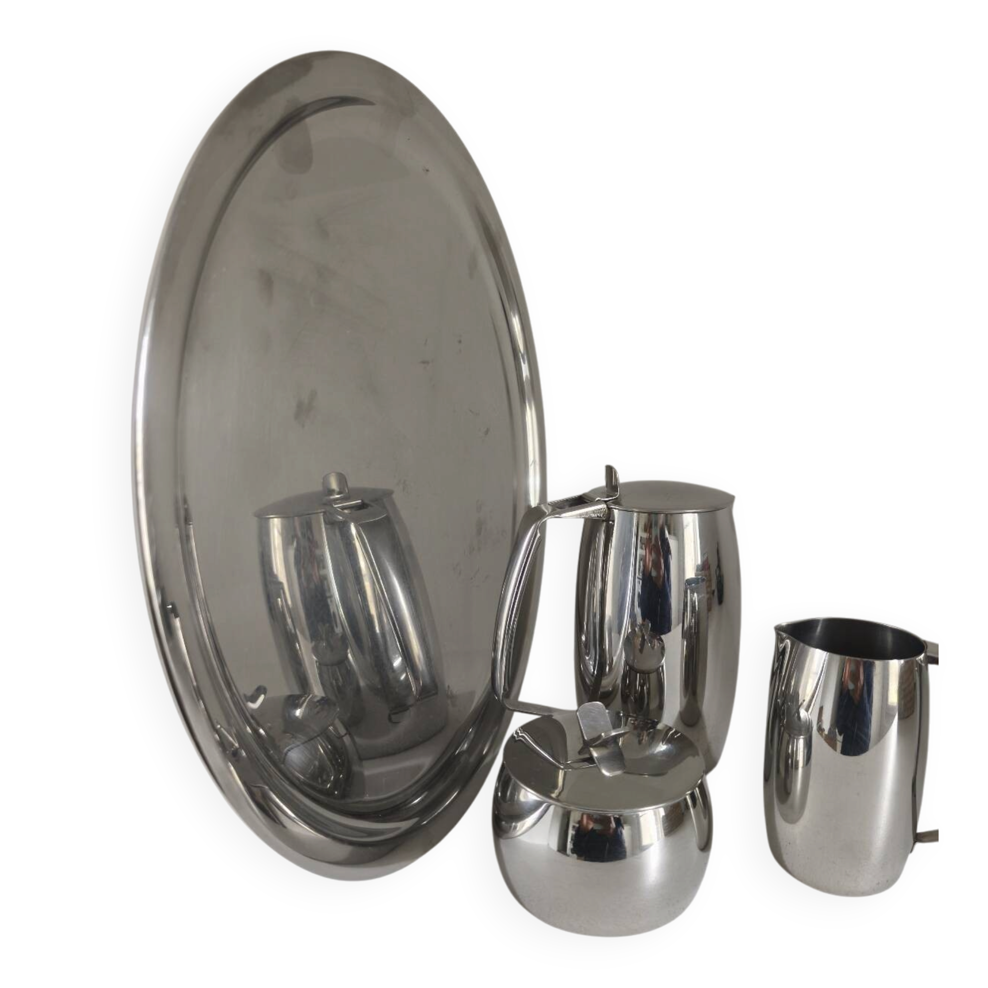 Breakfast service stainless steel Guy Degrenne