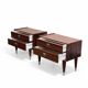 Rosewood bedside tables