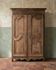 Armoire ou penderie française antique Louis XV rustique