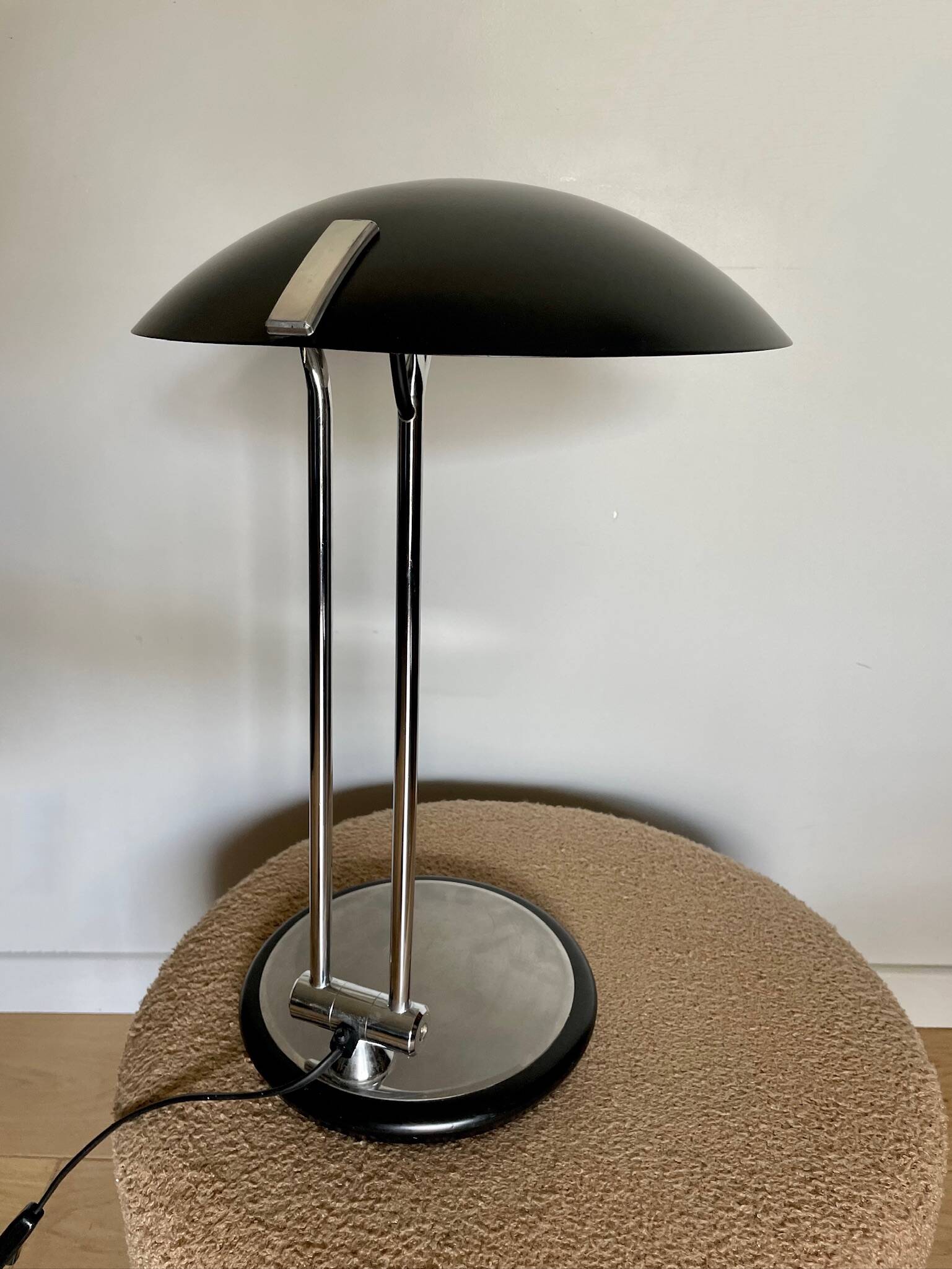 Aluminor saucer lamp