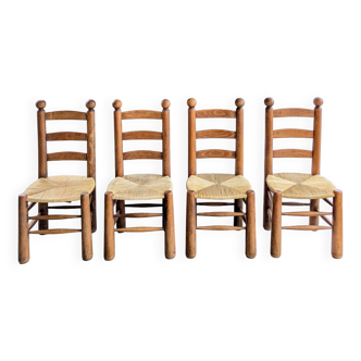 LOT 4 Dudouyt style chairs