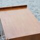 Vintage oak chest of drawers feet compass and fins of the 50s 2 doors 1 drawer