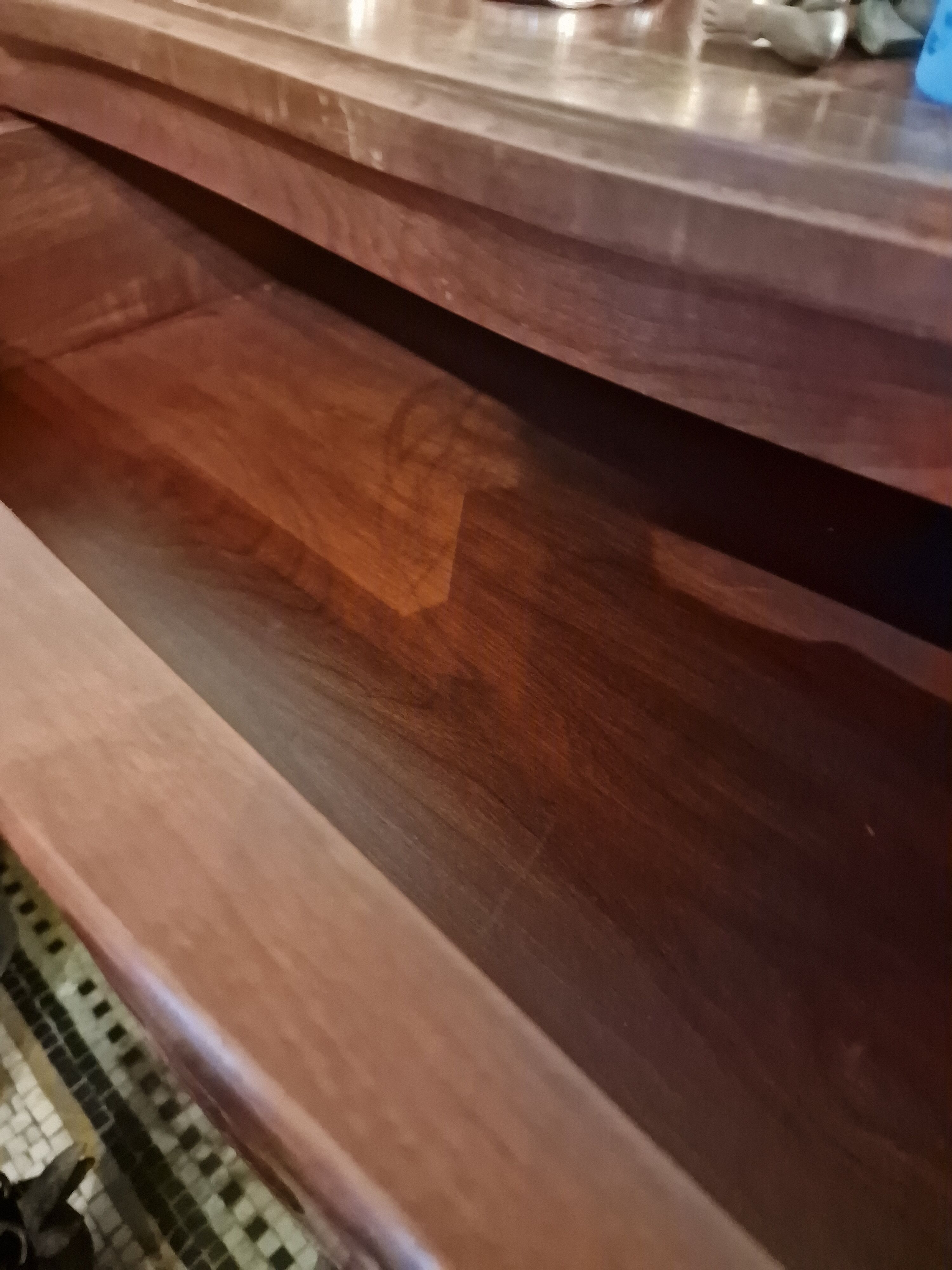 Chest of drawers Louis xv floral decoration