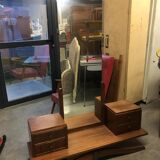 Vintage wooden hairdresser