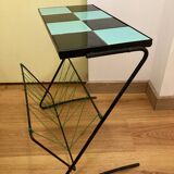 Scoubidou server 50s-60s turquoise