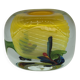 Vase Murano jaune signé Robert Pierini
