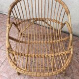Fauteuil rotin