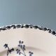 Series of 5 flat plates Terre de Fer HB and Cie Choisy Le Roi