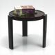 1970s Italian Space Age Table in Brown Plastic, Vintage Side or Coffee Tabl