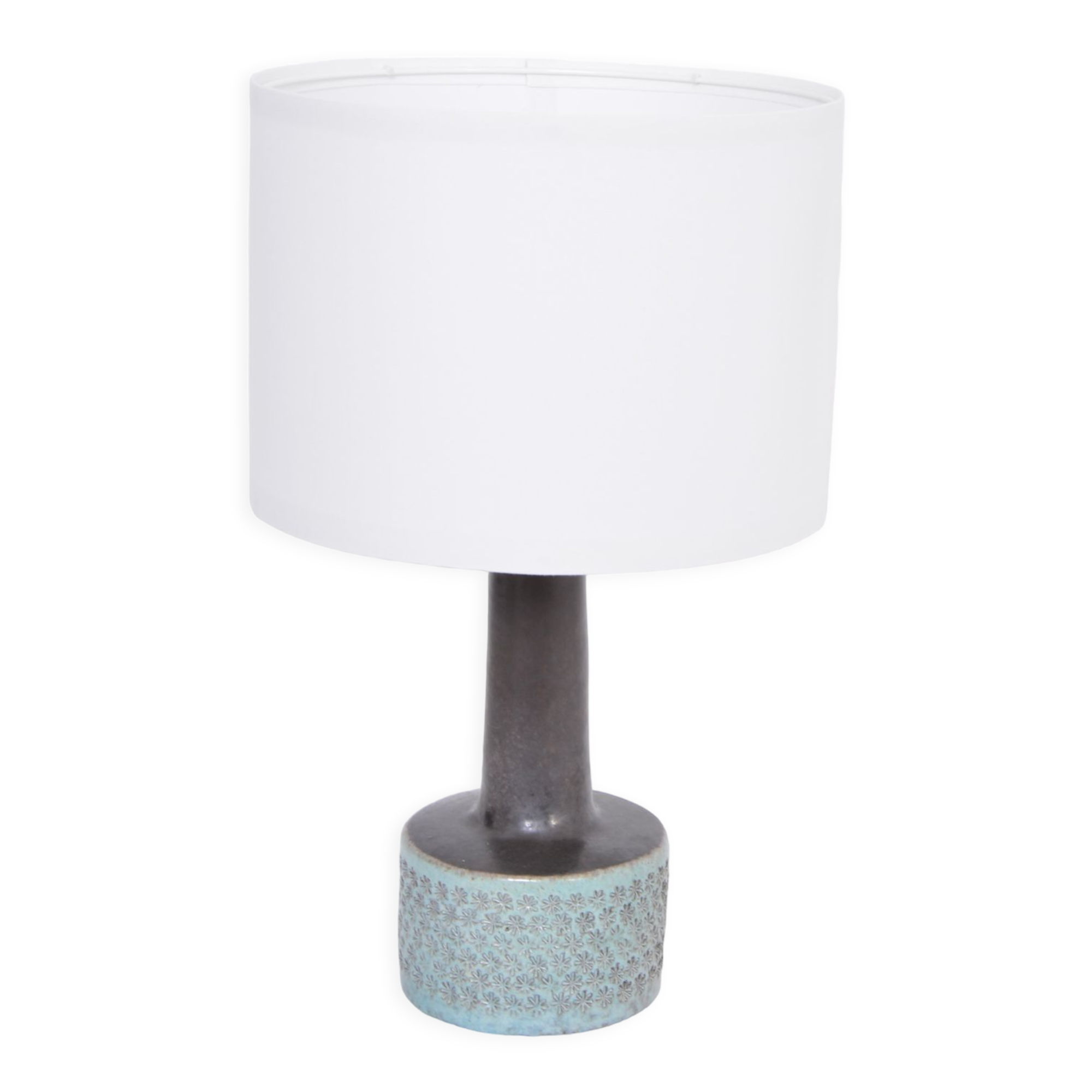 Handmade Danish Mid-Century Modern Ceramic Table Lamp
