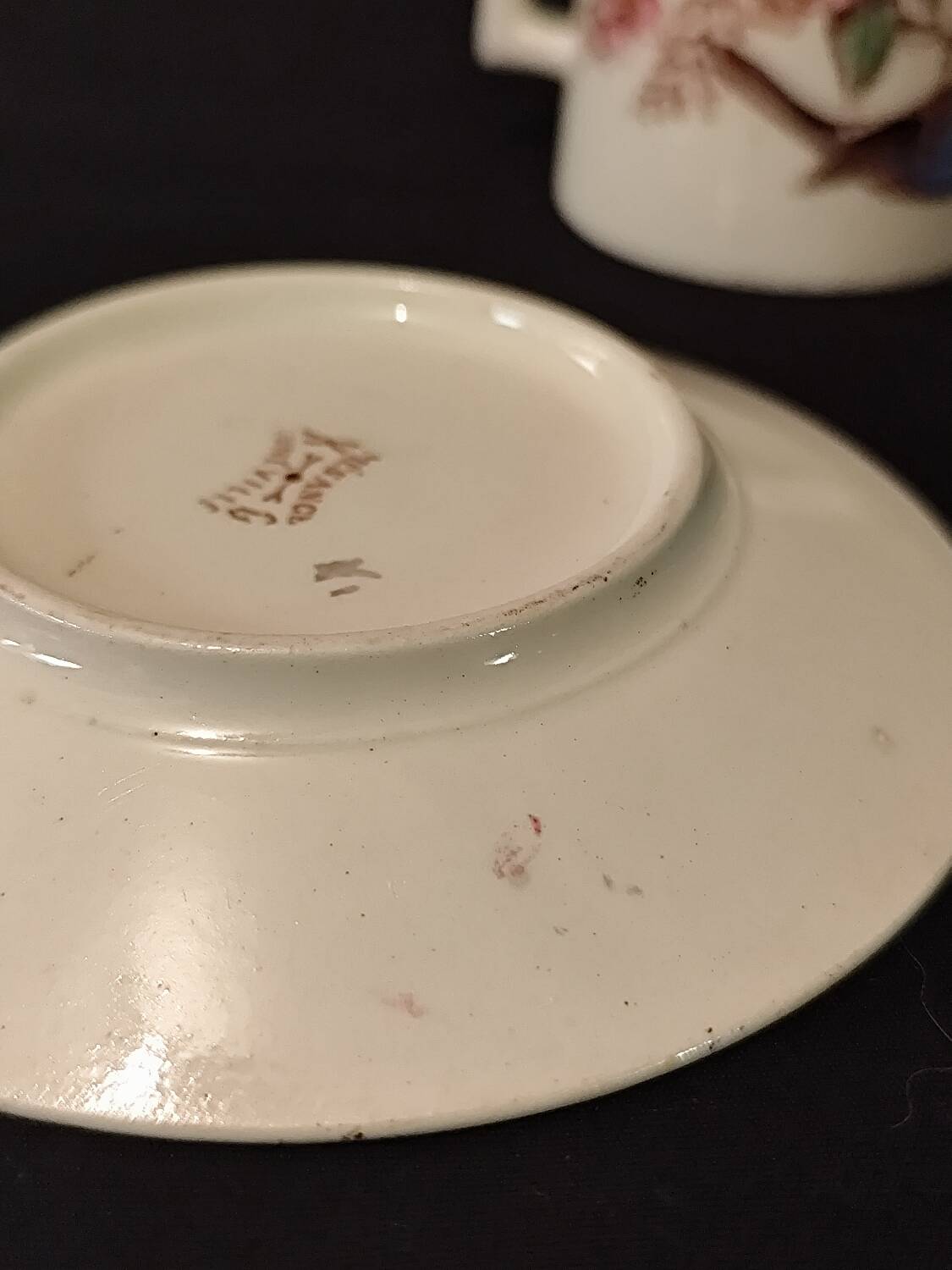 Lunéville: 2 Mésange model cups