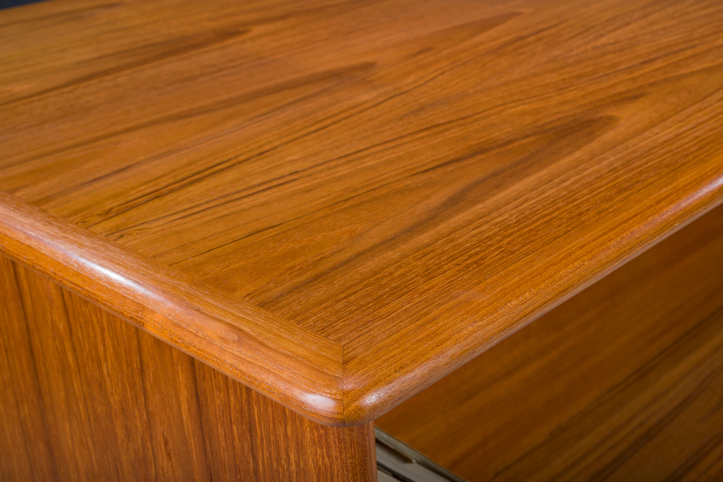 Mid-Century Danish Modern Desk Teak by Svend Madsen for Falster, 1970s