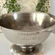 French champagne cooler bowl Leclerc Briant Vinum silver plated