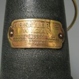 Old miner's lamp Naylor Wigan. Mines