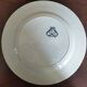 12 assiettes plates terre de fer Salins, modèle Céline