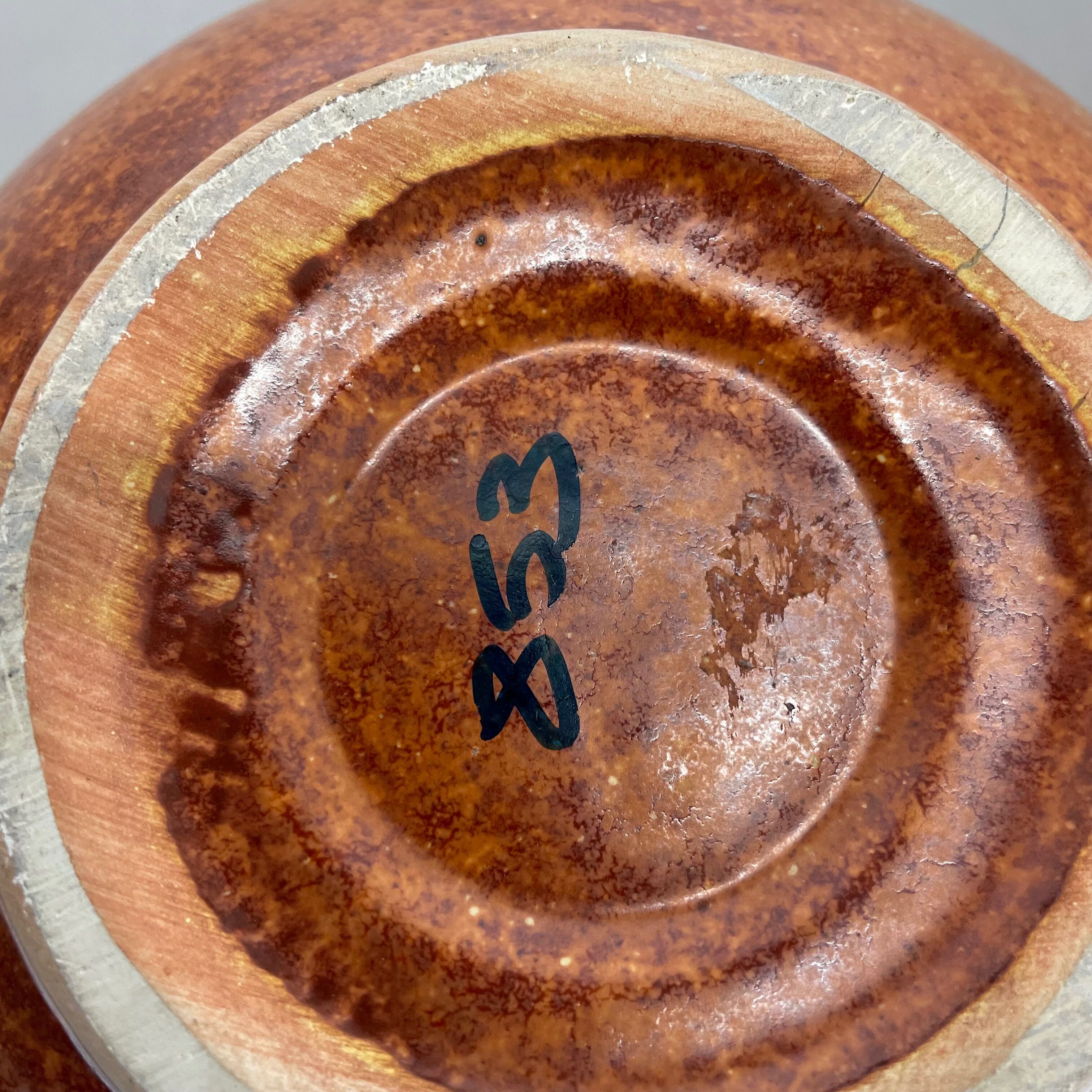 Set of 2 Ceramic Studio Pottery Vases by Bertoncello Ceramics, Italy 1970s