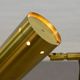 Midcentury Brass Floorlamp / Spot, 60s