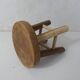 solid wood stool
