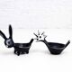 Duo d'animaux modernistes par Walter Bosse