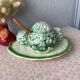 Fratelli Gialletti Italy barbotine salt, pepper and mustard shakers