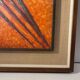 Antonio Secci, brutalist abstract painting, mixed media Italy Milano 69