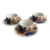 Set of 3 big coffe cups Villeroy & Boch Acapulco